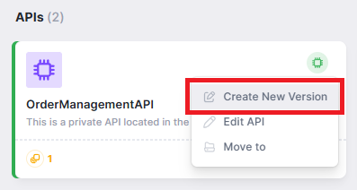 Create API version ellipsis option